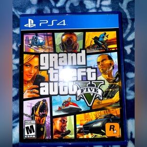 Grand Theft Auto GTA 5 PlayStation PS4 video game